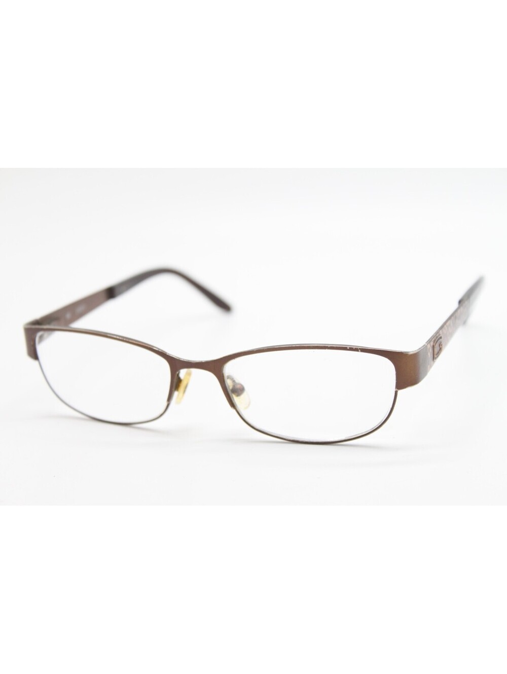 GUESS GU2390 METALLIC BROWN TEMPLE TIPS AUTHENTIC EYEGLASSES 52-16